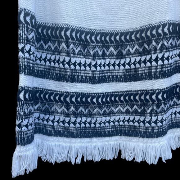 Madewell Villagrove Sweater Fringed Tank in Bright Ivory  - Size XS - Picture 11 of 16